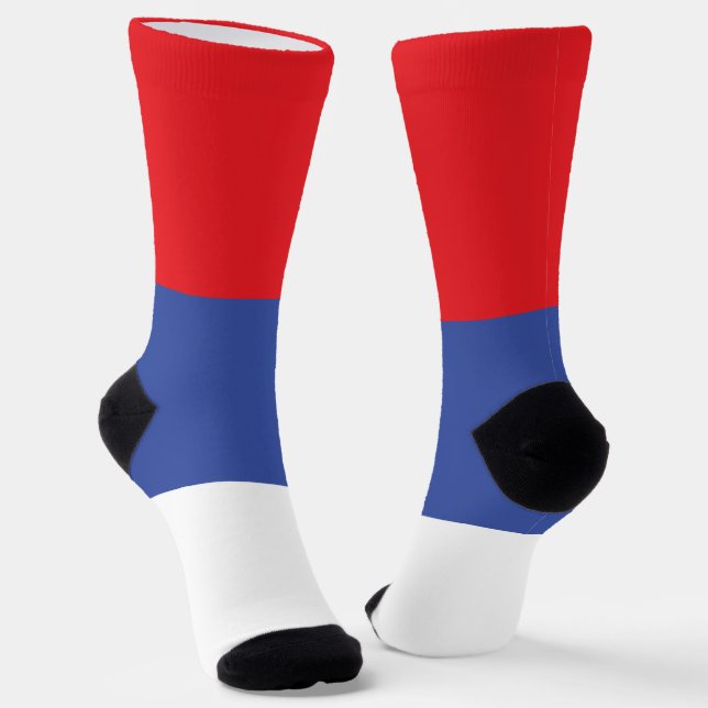 Flagge Republika Srpska Socken (Gewinkelt)
