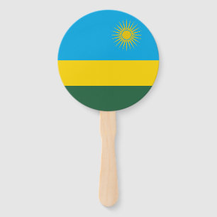 Flagge Ruandas Fächer