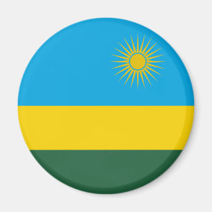Flagge Ruandas Magnet