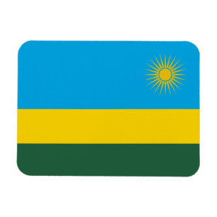Flagge Ruandas Magnet