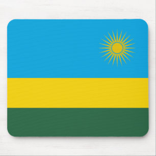 Flagge Ruandas Mousepad