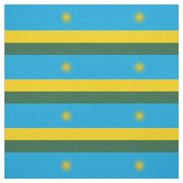 Flagge Ruandas Stoff (Muster)
