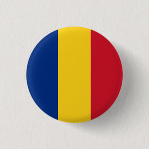 Flagge Rumäniens Button