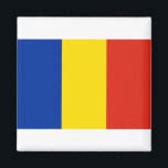 Flagge Rumäniens Magnet<br><div class="desc">Rumänische Flagge,  Rumänien,  Osteuropa,  Bukarest,  Schwarzes Meer,  Dracula,  Siebenbürgen,  Slowakisch,  ottomanisch,  Vulkane,  bulgarisch,  Reise,  Abenteuer,  Kultur,  Katz,  Insel,  Anime,  Vintag,  erkunden,  wandern,  Mutter Erde,  Umweltschützer,  Erhaltung,  wild lebende Tiere, </div>