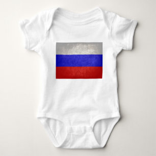 Flagge Russlands Baby Strampler