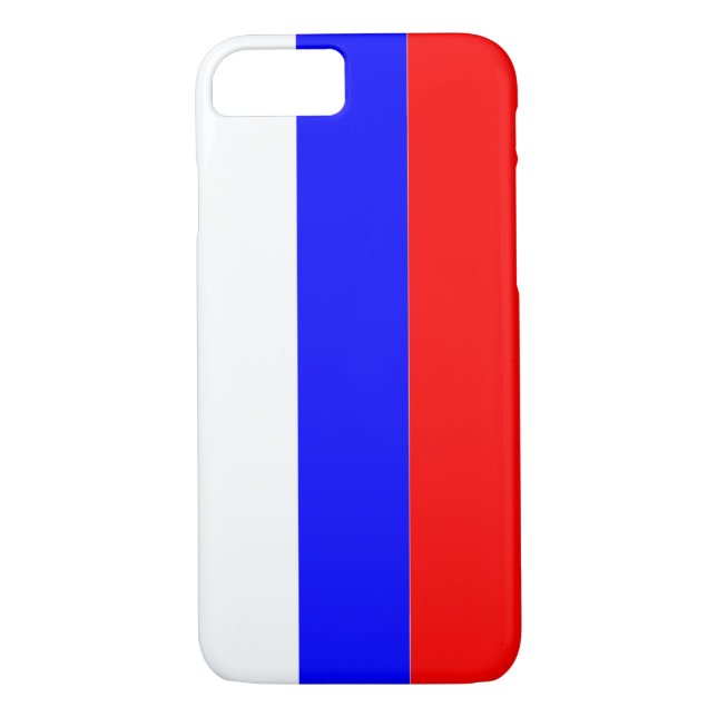 Flagge Russlands Case-Mate iPhone Hülle (Rückseite)