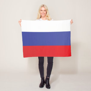 Flagge Russlands Fleecedecke