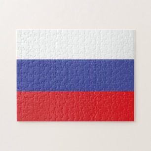 Flagge Russlands Puzzle