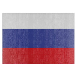 Flagge Russlands Schneidebrett