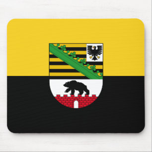 Flagge Sachsen-Anhalt-Mauspad Mousepad
