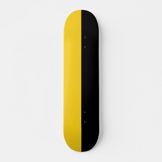 Flagge Sachsen-Anhalts-Skateboard Skateboard (Vorne)