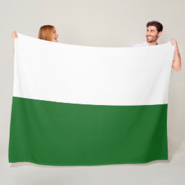 Flagge Sachsens (deutscher Staat) Fleecedecke
