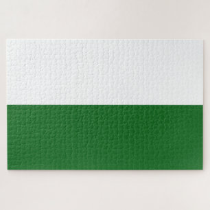 Flagge Sachsens (deutscher Staat) Puzzle