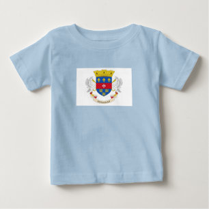 Flagge Saint Barthélemy Baby T-shirt