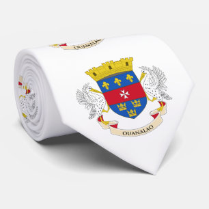 Flagge Saint Barthélemy Krawatte