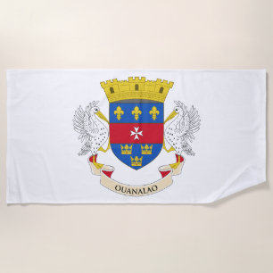 Flagge Saint Barthélemy Strandtuch