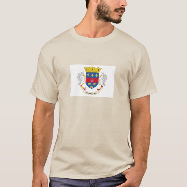 Flagge Saint Barthélemy T-Shirt (Vorderseite)