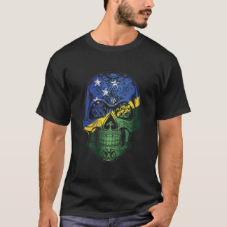 Flagge "Salomon Island Skull and Rose" T-Shirt