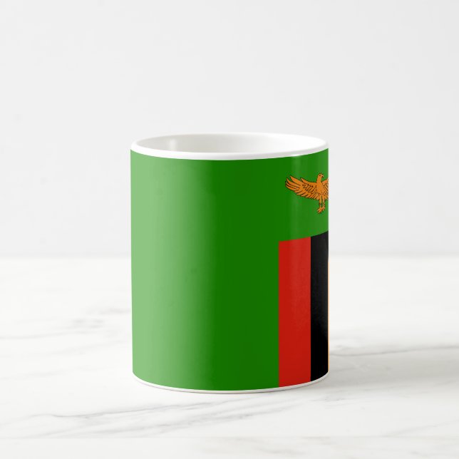 Flagge Sambias Kaffeetasse (Mittel)