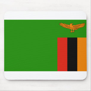 Flagge Sambias Mousepad