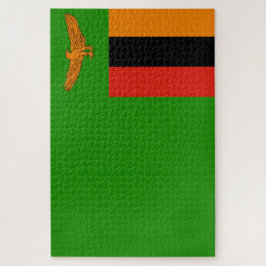 Flagge Sambias Puzzle