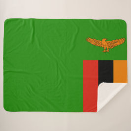 Flagge Sambias Sherpadecke