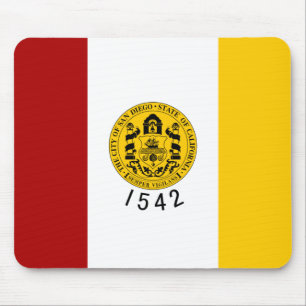Flagge San Diego Mousepad