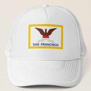 Flagge San Francisco Truckerkappe