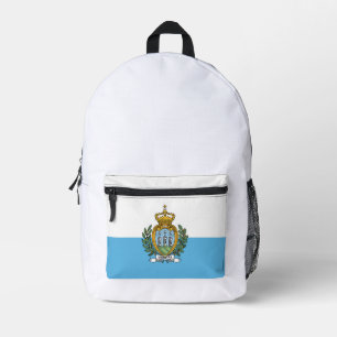 Flagge San Marino Bedruckter Rucksack