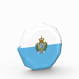 Flagge San Marino Fotoblock