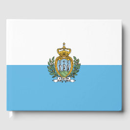 Flagge San Marino Gästebuch