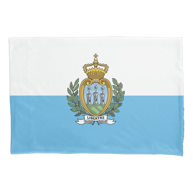 Flagge San Marino Kissenbezug (Vorderseite)