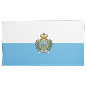 Flagge San Marino Kissenbezug