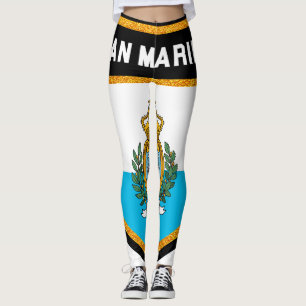 Flagge San Marino Leggings