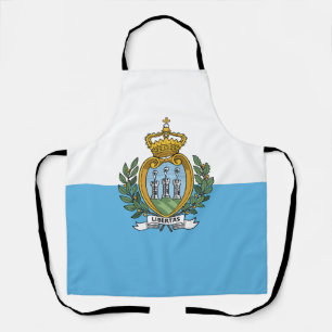 Flagge San Marino Schürze