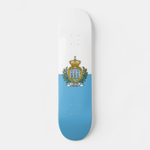 Flagge San Marino Skateboard