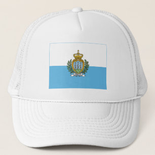 Flagge San Marino Truckerkappe