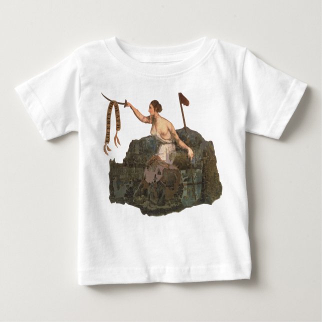 Flagge Sans Jacinto, wird Bratton für Gesetzgebung Baby T-shirt (Vorderseite)