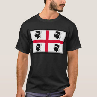 Flagge Sardiniens (Italien) T-Shirt
