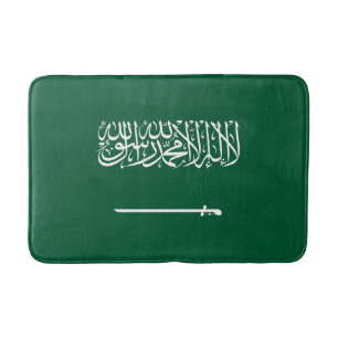Flagge Saudi-Arabiens Badematte