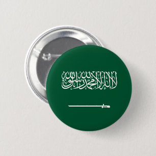 Flagge Saudi-Arabiens Button