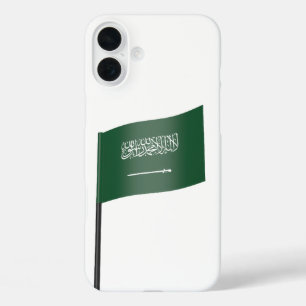 Flagge Saudi-Arabiens iPhone 16 Plus Hülle