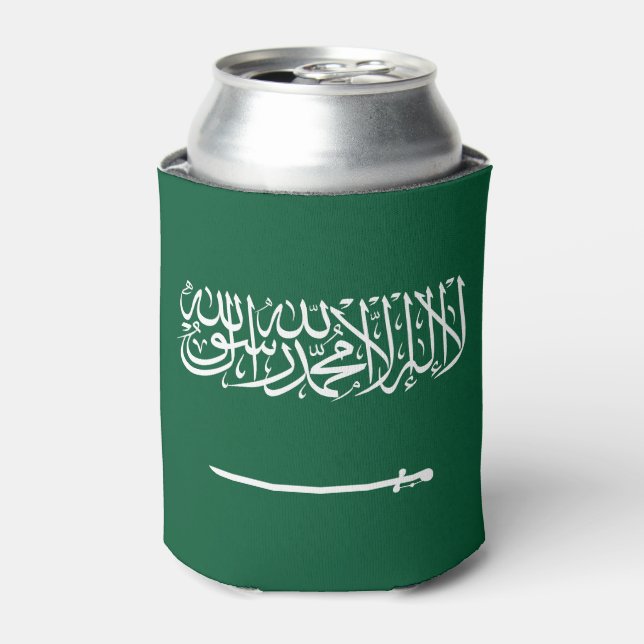 Flagge Saudi-Arabiens Dosenkühler (Kanne Vorderseite)