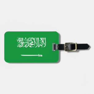 Flagge Saudi-Arabiens Easy ID Persönlich Gepäckanhänger