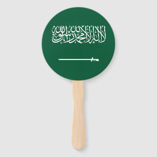 Flagge Saudi-Arabiens Fächer