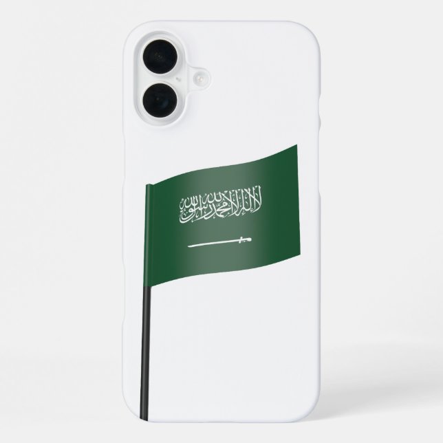 Flagge Saudi-Arabiens iPhone Hülle (Rückseite)