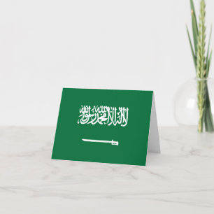 Flagge Saudi-Arabiens Karte
