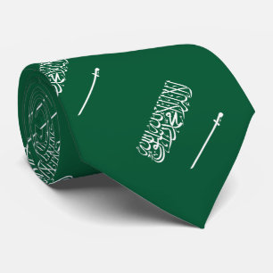 Flagge Saudi-Arabiens Krawatte