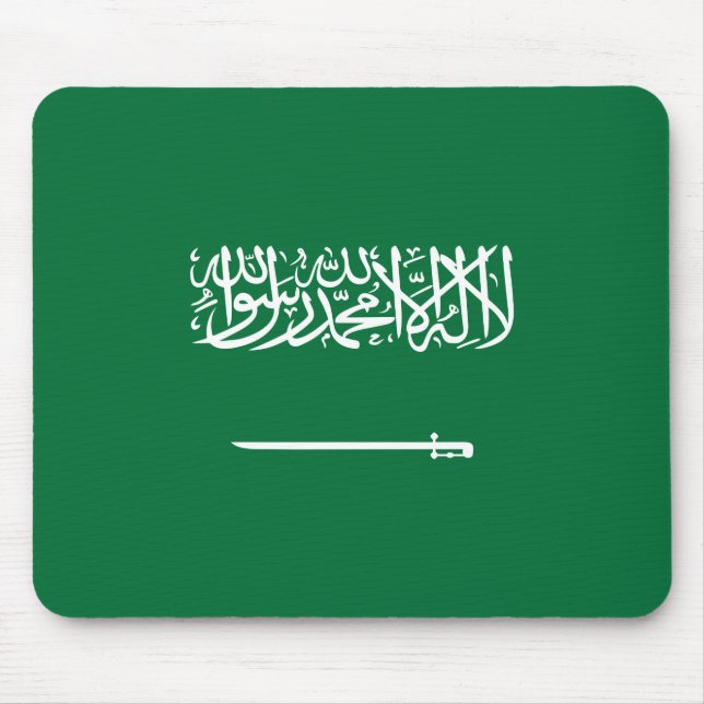 Flagge Saudi-Arabiens Mousepad (Vorne)