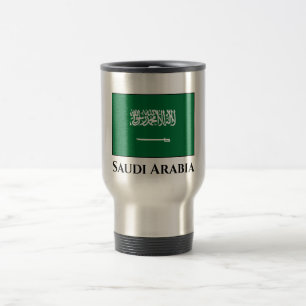 Flagge Saudi-Arabiens Reisebecher